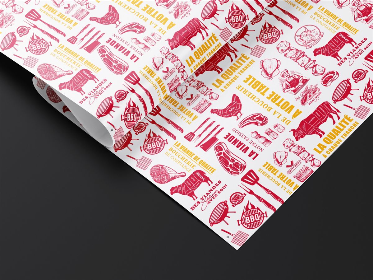 Papier Alimentaire Imprimé