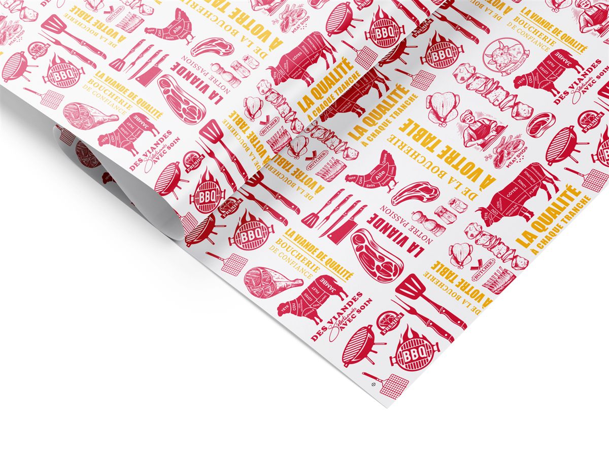 Papier Boucherie 2