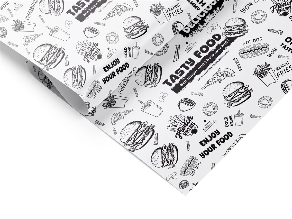 Papier sandwich imprimé